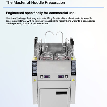Commercial Electric Automatic Noodle Cooking Equipment