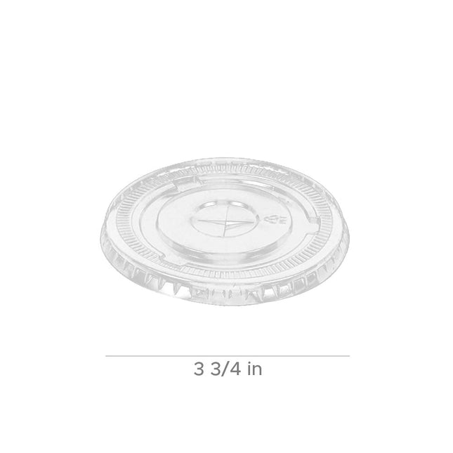 Diameter 95mm PET Plastic Flat LID 1000pcs/Case