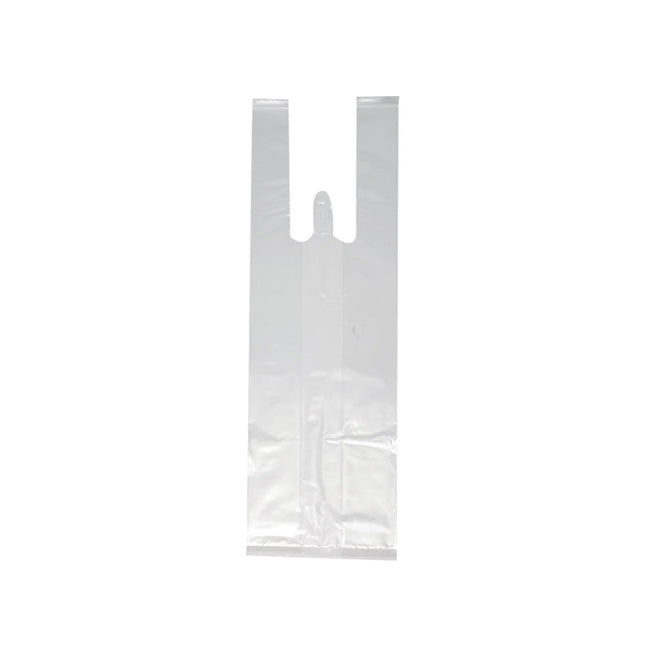 [Customize] Single Cup Beverage HDPE Plastic T-Shirt Bag 4 1/2” X 14” X 3 1/2” 2000pcs/Case