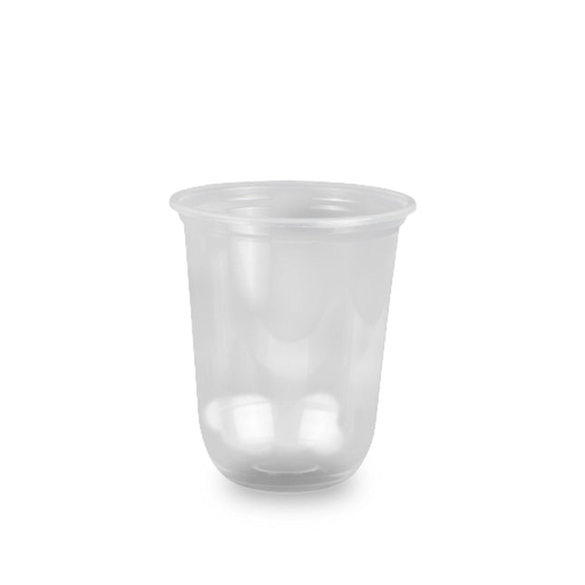 [Customize] Diameter 95-500ml / 16oz U Shape Clear Thin Wall Plastic Cold Cup 1000pcs/Case