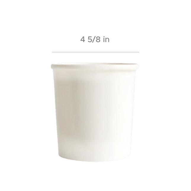 Diameter 118mm-1000ml / 32oz Double Poly Coated Paper Soup / Hot Food Cup 500pcs/Case [CLEARANCE]