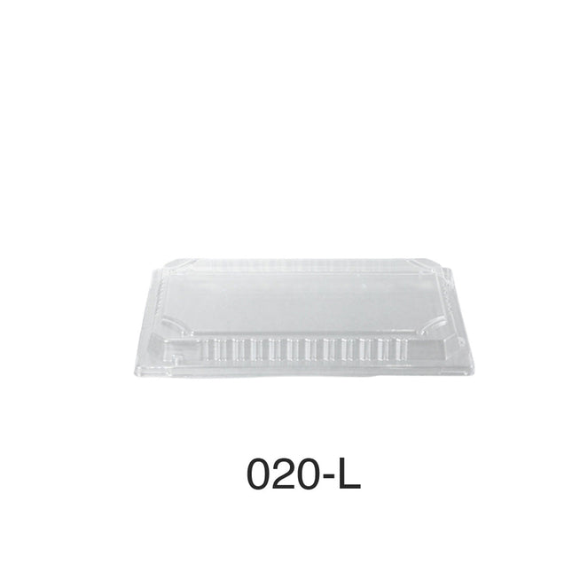 020 Anti-Fog Cover Sushi Tray Lid 800 pcs ( 50 * 16 )
