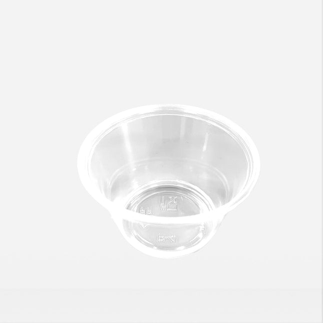 Clear Plastic Souffle Cup / Portion Cup - 4 oz oz. - 2500/Case