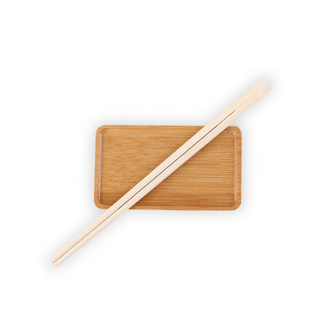 [Customize] 9 1/2” Japanese Style Bamboo Chopsticks Tensoge Wrapped w. Paper 2000pcs/Case