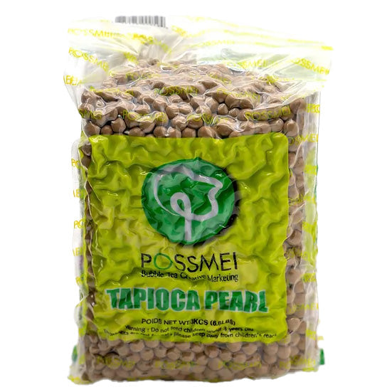 [POSSMEI] Tapioca Pearl 2.5 ;  6.6 lbs / Bag x 6 Bags / Case