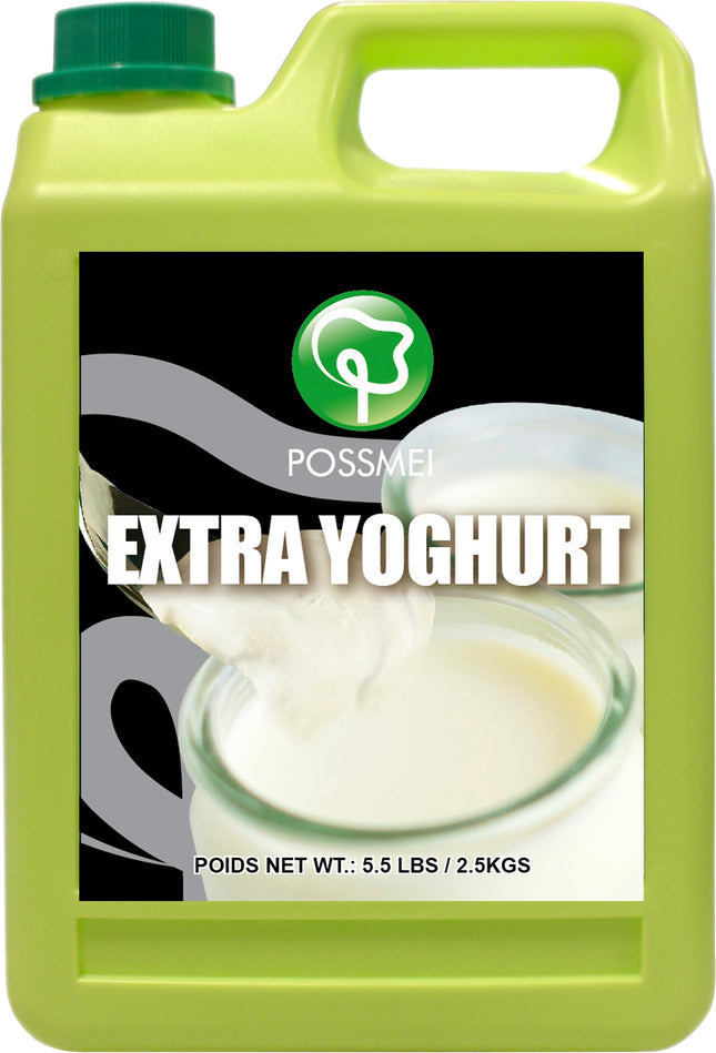 [POSSMEI] Yogurt Syrup 5.5 lbs / Bottle x 6 Bottles / Case