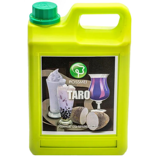 [POSSMEI] Taro Syrup 5.5 lbs / Bottle x 6 Bottles / Case