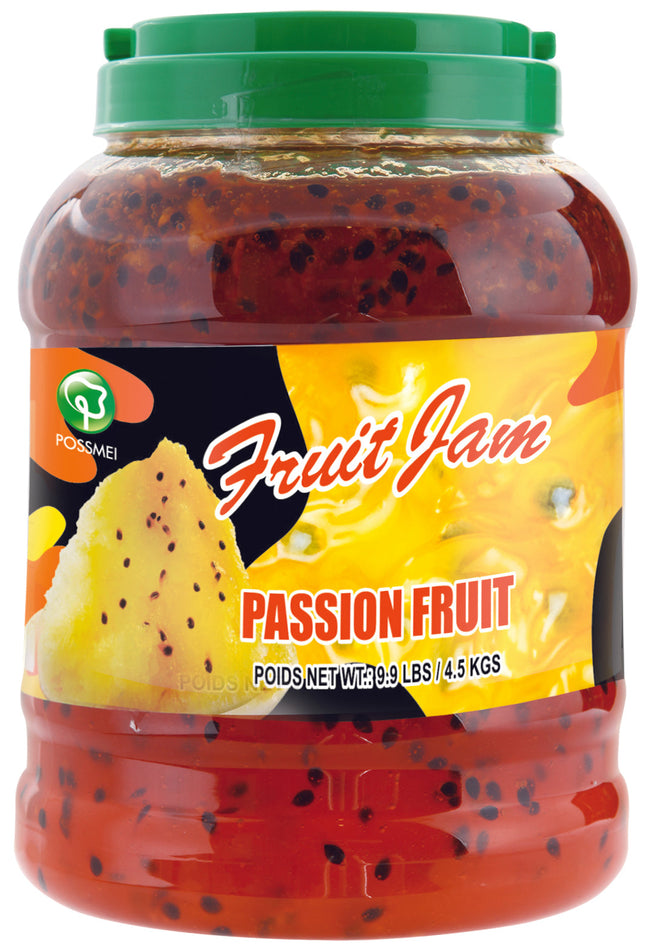 [POSSMEI] Passion Fruit Jam 9.9 lbs / Bottle x 4 Bottles / Case