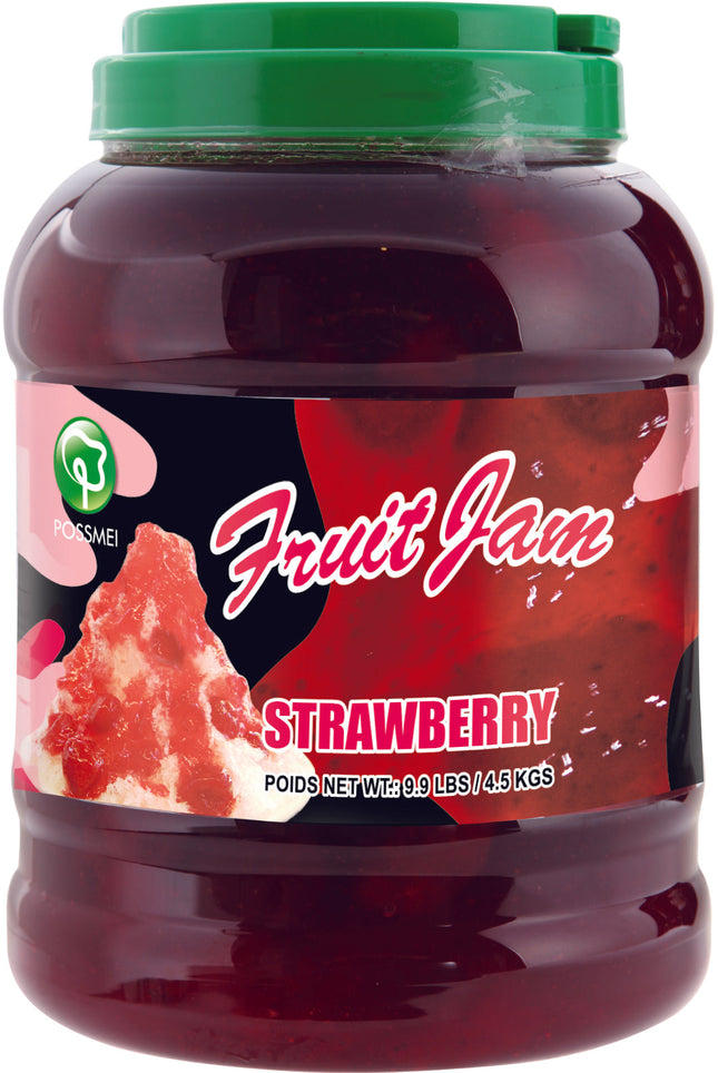 [POSSMEI] Strawberry Jam 9.9 lbs / Bottle x 4 Bottles / Case