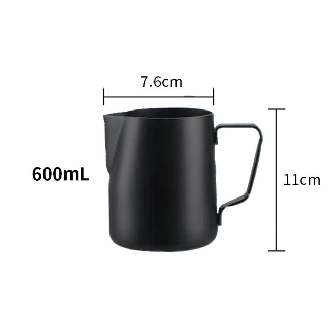 600ml Frothing Pitcher Milk Form Cup Stainless Steel
