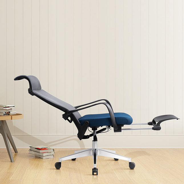 Ergonomic Office Chair With Footrest Pedal Swivel Ds-019A