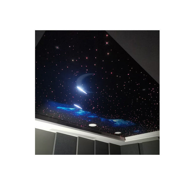 Polyester Sky View Ceiling Panel With Led Light For Home Theater