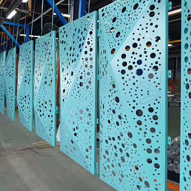 Coating Grain Aluminium Square Tube Ceiling Wall