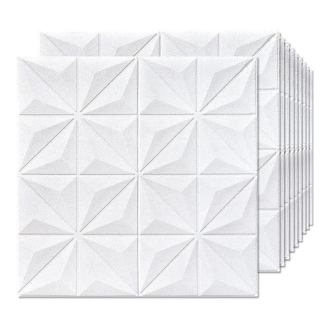3D Simple Design Wallpaper Self Adhesive Waterproof Wall Sticker For Living Room Bedroom