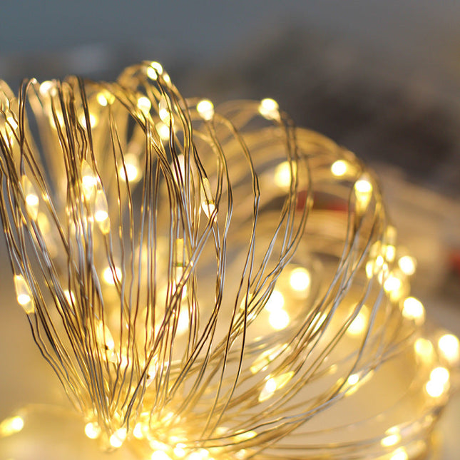 Outdoor Solar String Lights Waterproof Copper Wire String Lights Christmas Decorations For Home Garden Wedding Holiday Party