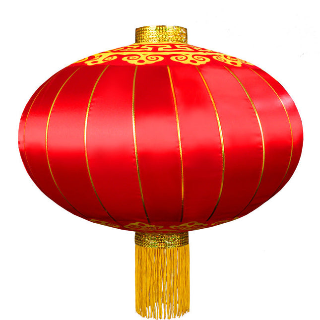 Outdoor Decorative Lantern Lunar New Year Chinese Style Classic Metal Waterproof
