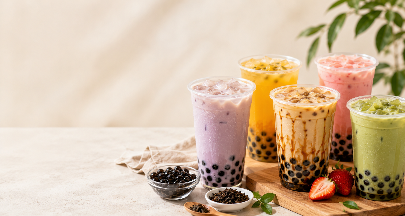 Top Bubble Tea Flavor Trends in North America for 2026 | OneStop Supply Co.