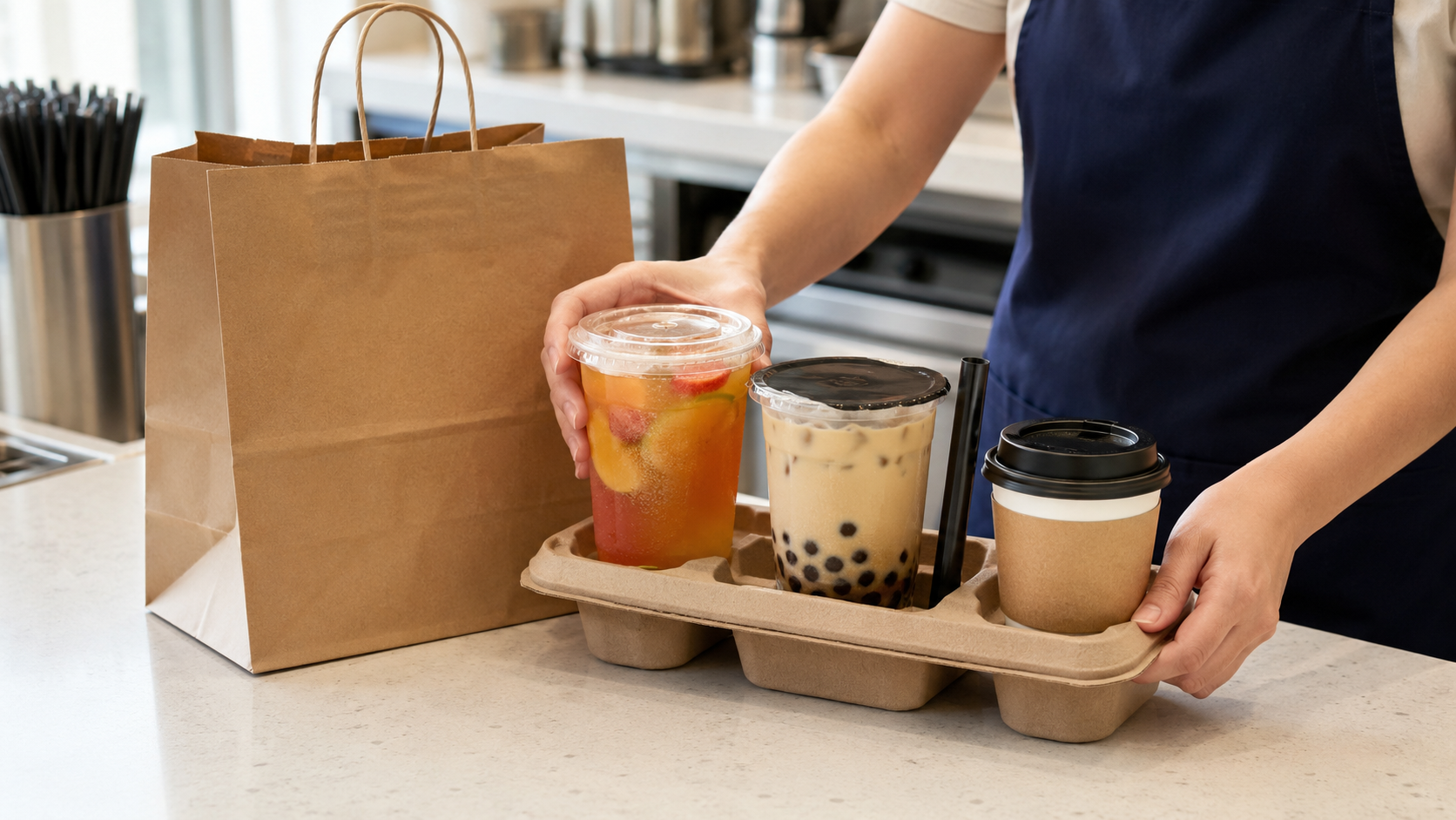 Takeout Drink Packaging Guide: How to Choose Cups, Lids, and Straws for Delivery