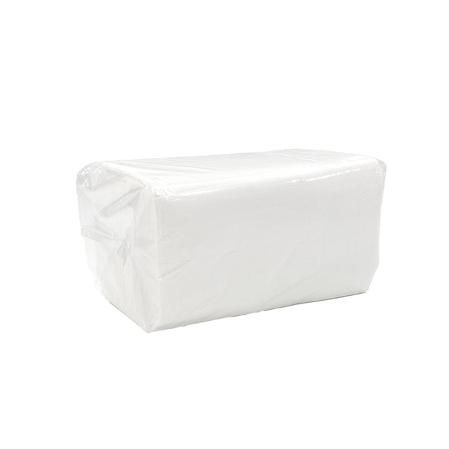 白色2層晚餐餐巾紙 17" x 15"，每箱3000張。