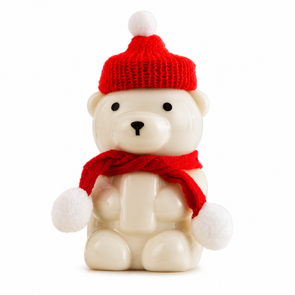500ml / 16oz 53mm Christmas Seated Bear PET Bottle 200pcs/Case