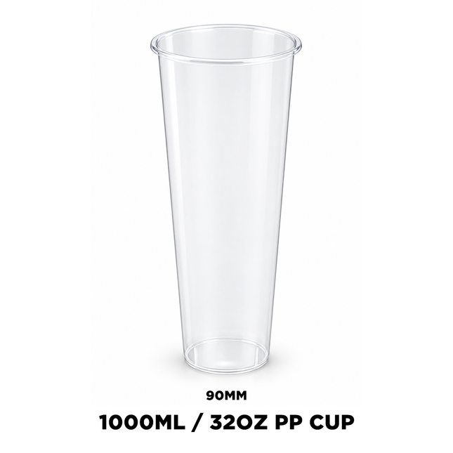 Diameter 90-1000ml / 32oz PP Injection Cup 500pcs/Case