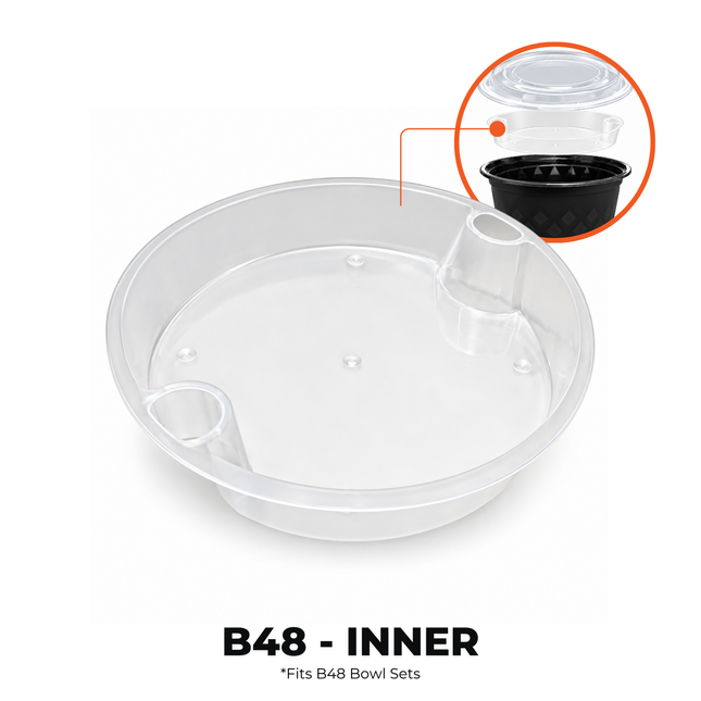 [B48] Plastic Inner for Noodle Container 300pcs/Case