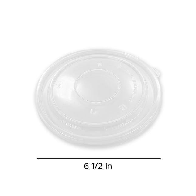 直径165毫米的PP通风盖，用于52盎司的拉面纸碗，300个/箱