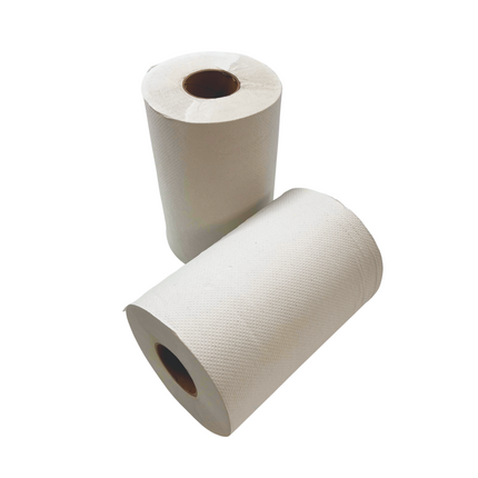 Premium White Towels - 12Rolls/cs