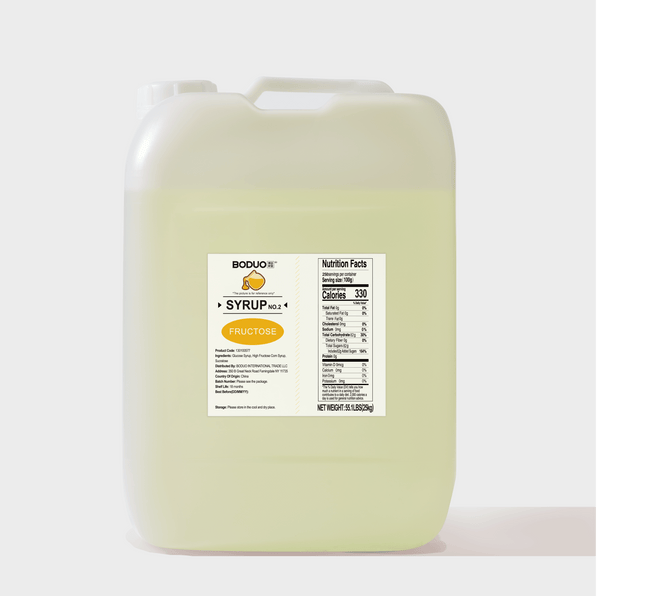 [BODUO] Fructose Flavored Syrup25kg No.2 [55.1 lbs / Bucket x 1 Bucket / Case]