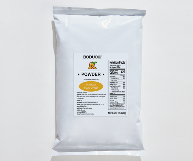 [BODUO] [MINI] Mango Flavored Powder - One Bag [2.2 lbs]
