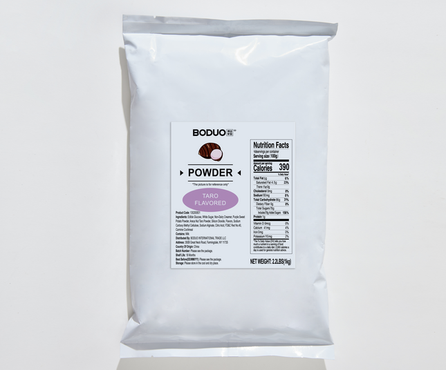 [BODUO] [MINI] Taro Flavored Powder NO.1 - One Bag [2.2 lbs]