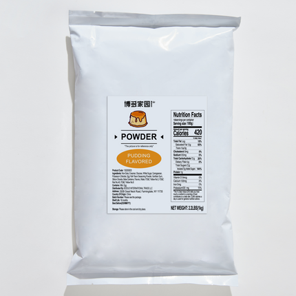[BODUO] [MINI] Pudding Flavored Powder - One Bag [2.2 lbs]