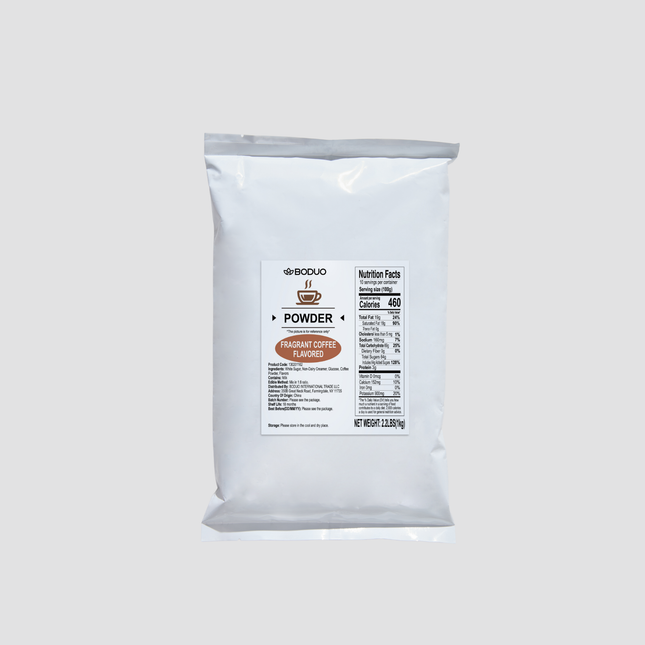[BODUO] [MINI] Fragrant Coffee Flavored Powder (3-in-1) - One Bag [2.2 lbs]