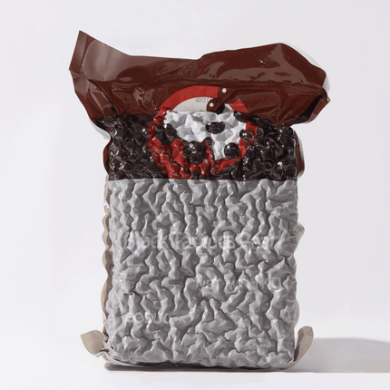 [BODUO] Black Tapioca Pearl (0.8-0.9cm) [2.2 lbs / Bag x 20 Bags / Case]