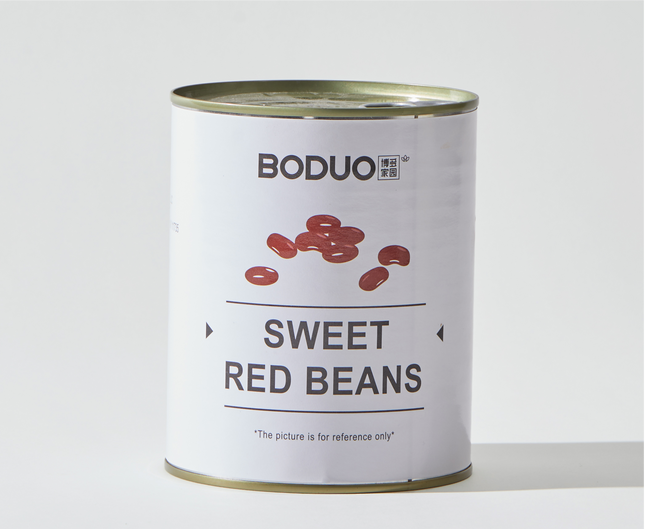 [BODUO] Canned Red Bean [2.05 lbs / Can x 12 Cans / Case]