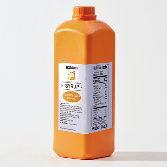 [BODUO] [MINI] Kumquat Lemon Syrup - One Bottle [68 fl.oz.]