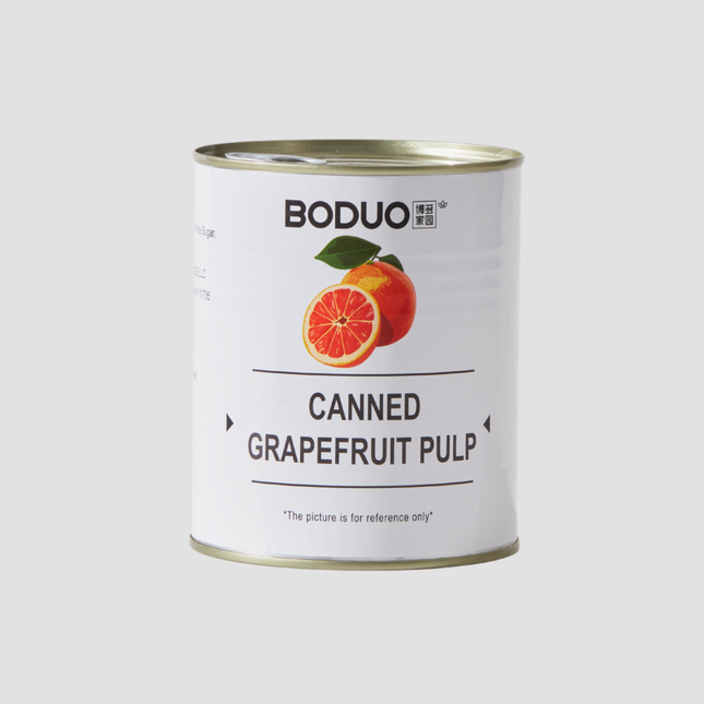 [BODUO] [MINI] Canned GrapeFruit Pulp - One Can [1.87 lbs]