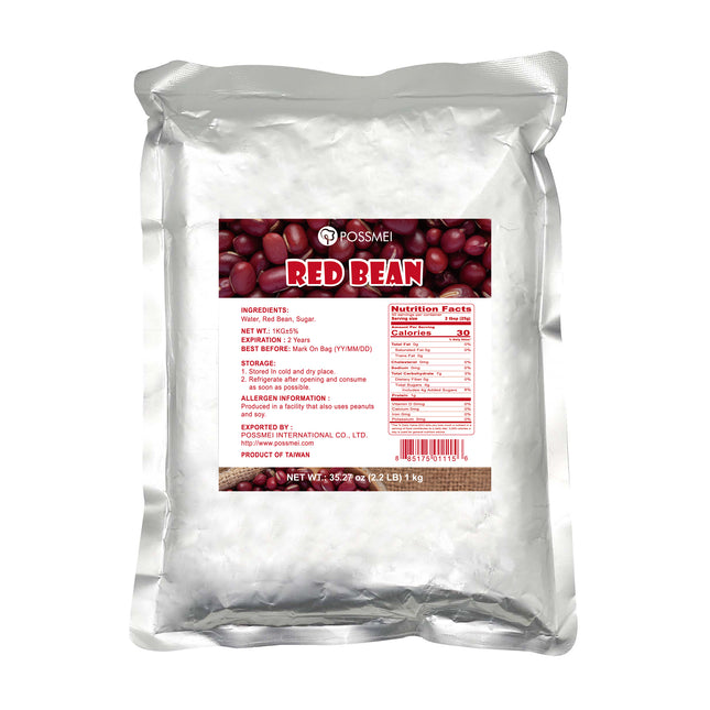 [POSSMEI] Red Bean 2.2 lbs / Bag x 16 bags / Case
