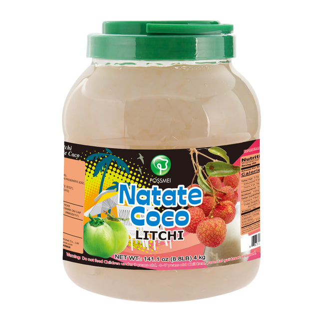 [POSSMEI] Litchi Natate Coco 8.8 lbs / Bottle x 4 Bottles / Case