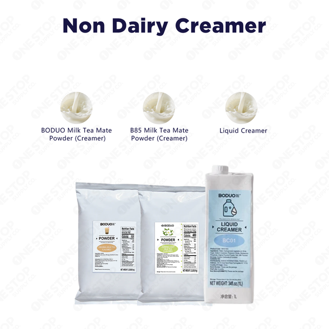 [BODUO] Liquid Creamer BC01 [34 fl.oz. / Bottle x 12 Bottles / Case]