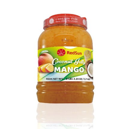 [REDSUN] MANGO JELLY  (95% JELLIES) ; 3.7KG / Bot x 4 Bots / Case