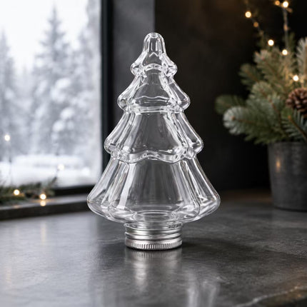 500ml / 16oz 53mm Christmas Tree PET Bottle 200pcs/Case
