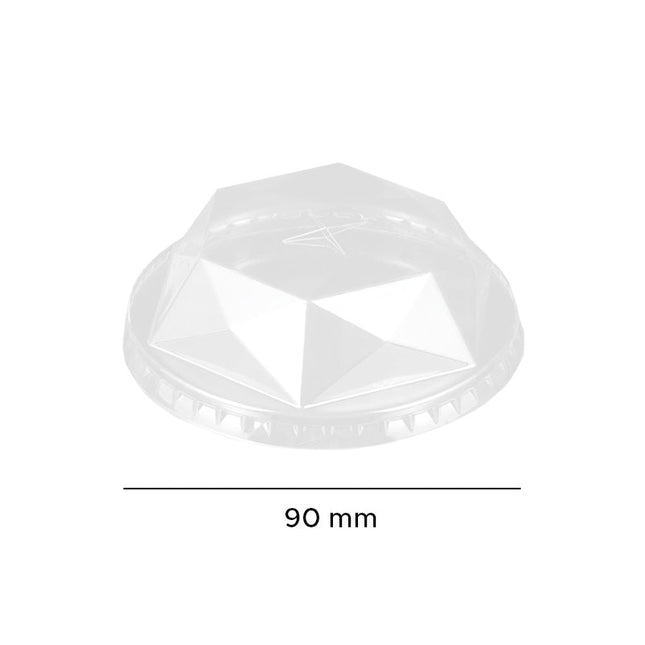 直徑90毫米的PET塑料鑽石杯蓋1000個/箱