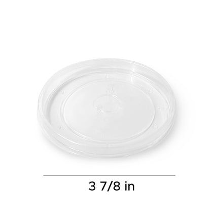 直徑98毫米的凹形PP通風蓋，用於8/12/16盎司食品杯，500個/箱