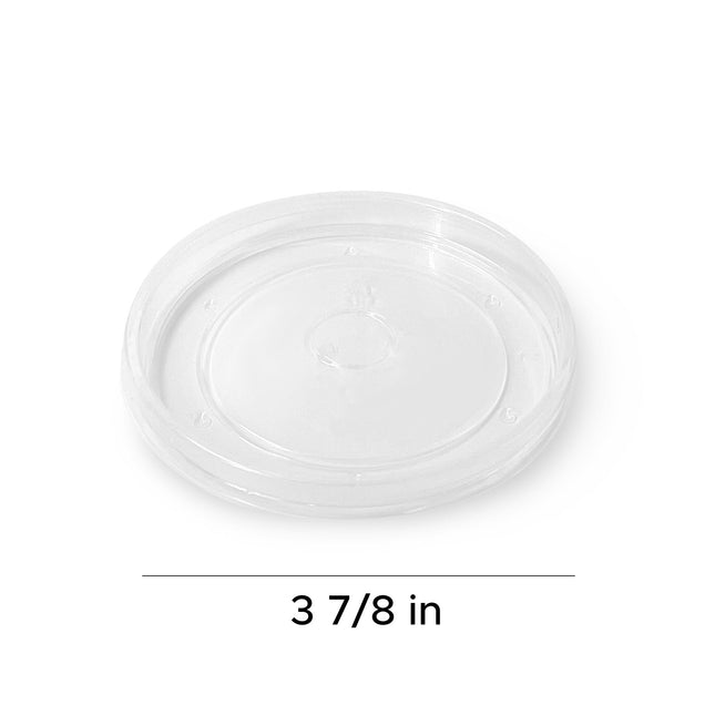 直径98毫米的凹形PP通风盖，用于8/12/16盎司食品杯，500个/箱
