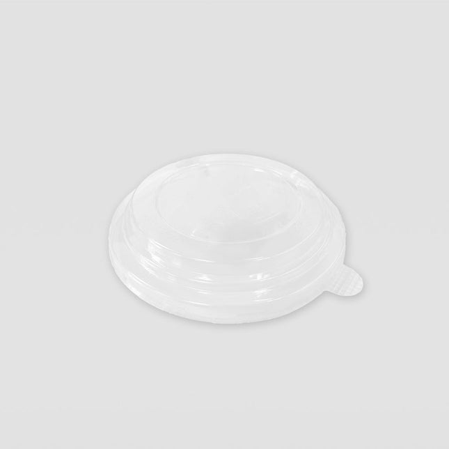 直径150毫米的PET透明防雾杯盖，适用于16/26/35盎司食品纸碗，300个/箱