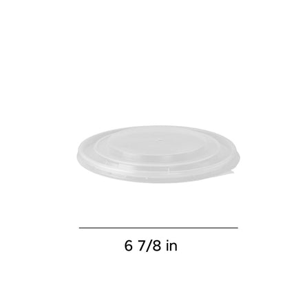 直径175毫米的PP平盖，用于36/42盎司食品纸碗，300个/箱