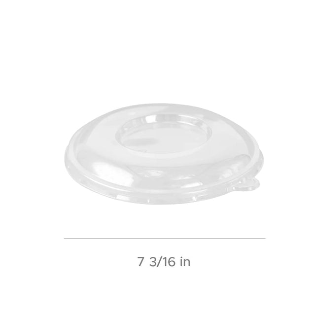 直徑183毫米防霧PET蓋子，適用於35/45盎司食品紙碗，300件/箱
