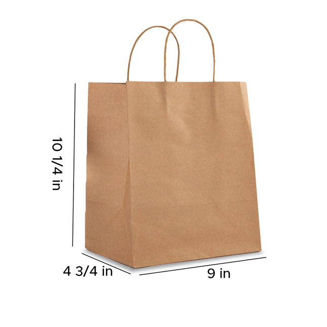 [定制包裝] 帶手柄的兩杯飲品紙質袋 9” X 4 3/4” X 10 1/4” 250個/箱