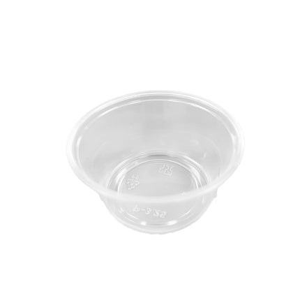 Clear Plastic Souffle Cup / Portion Cup - 3.25 oz oz. - 2500/Case